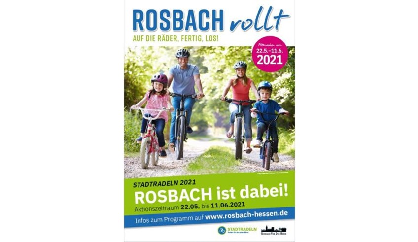 Plakat Stadtradeln Familie 2021